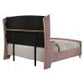 Salonia Queen Pink Velvet Bed BD01183Q