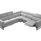 Havana ESF 2787 Top Grain Leather Gray Sectional