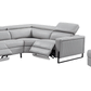 Havana ESF 2787 Top Grain Leather Gray Sectional