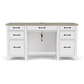 Finn Two Tone Executive Desk 28631