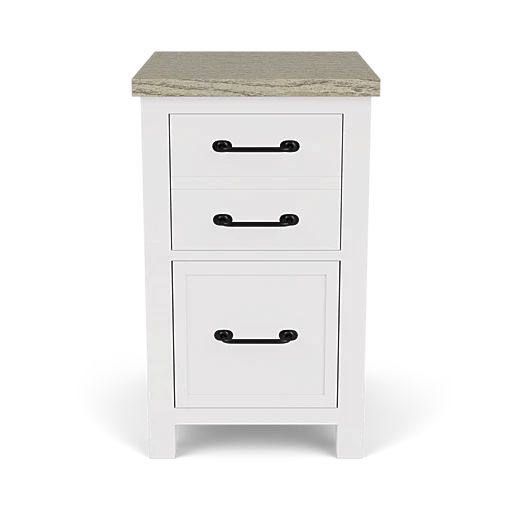 Finn Two Tone File Cabinet 28634