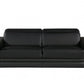 Global United 296 Black Sofa and Loveseat Set