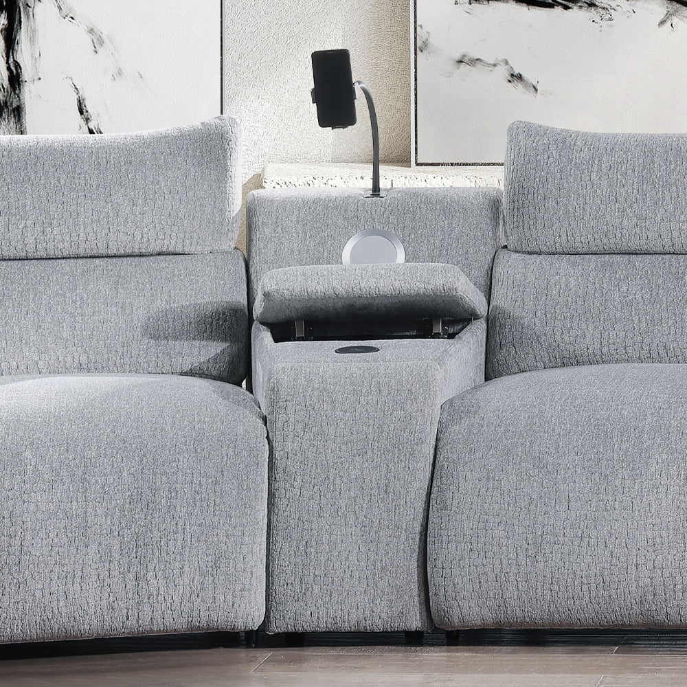 Fullar Power Motion Chenille Sectional