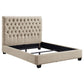 Chloe Oatmeal Eastern King Bed 300007KE