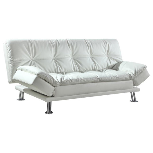 Dilleston Sofa Futon Collection - White