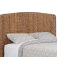 Coaster Furniture Laughton Bed - Cama tejida con hojas de plátano