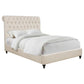 Devon Button Tufted Beige Bed by Coaster