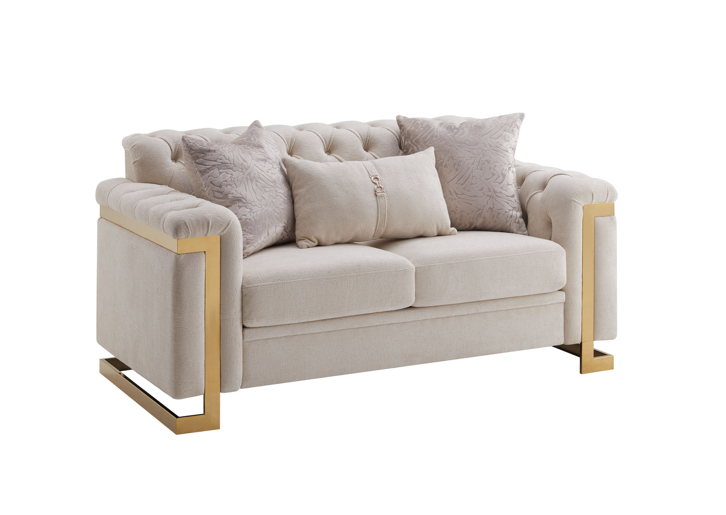 Chloe Sofa & Loveseat by Cosmos Furniture