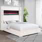Tisdale Upholstered Flame Visualizer King Bed