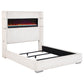 Tisdale Upholstered Flame Visualizer California King Bed