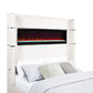 Tisdale Upholstered Flame Visualizer California King Bed