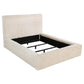 Rebecca Faux Fur Upholstered Queen Bed