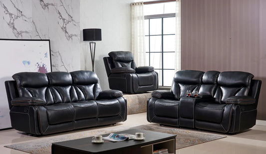 McFerran Home 3100 Top Grain Leather Sofa Collection