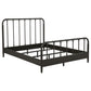 Rocco All Wood Eastern King Bed Dark Bronze