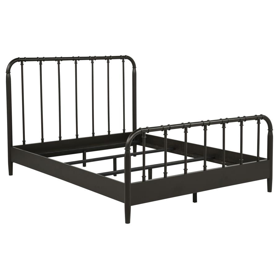 Rocco Rustic Style Vintage Appeal Wood Bed