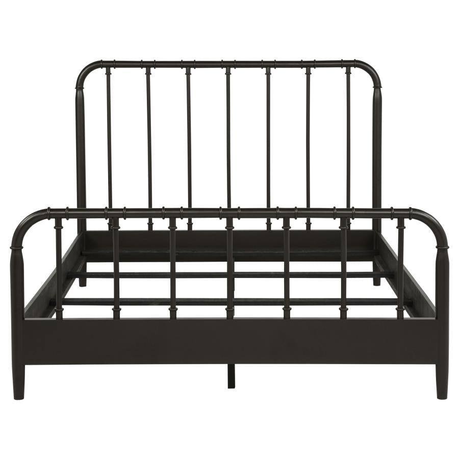 Rocco Rustic Style Vintage Appeal Wood Bed