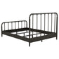 Rocco All Wood Eastern King Bed Dark Bronze