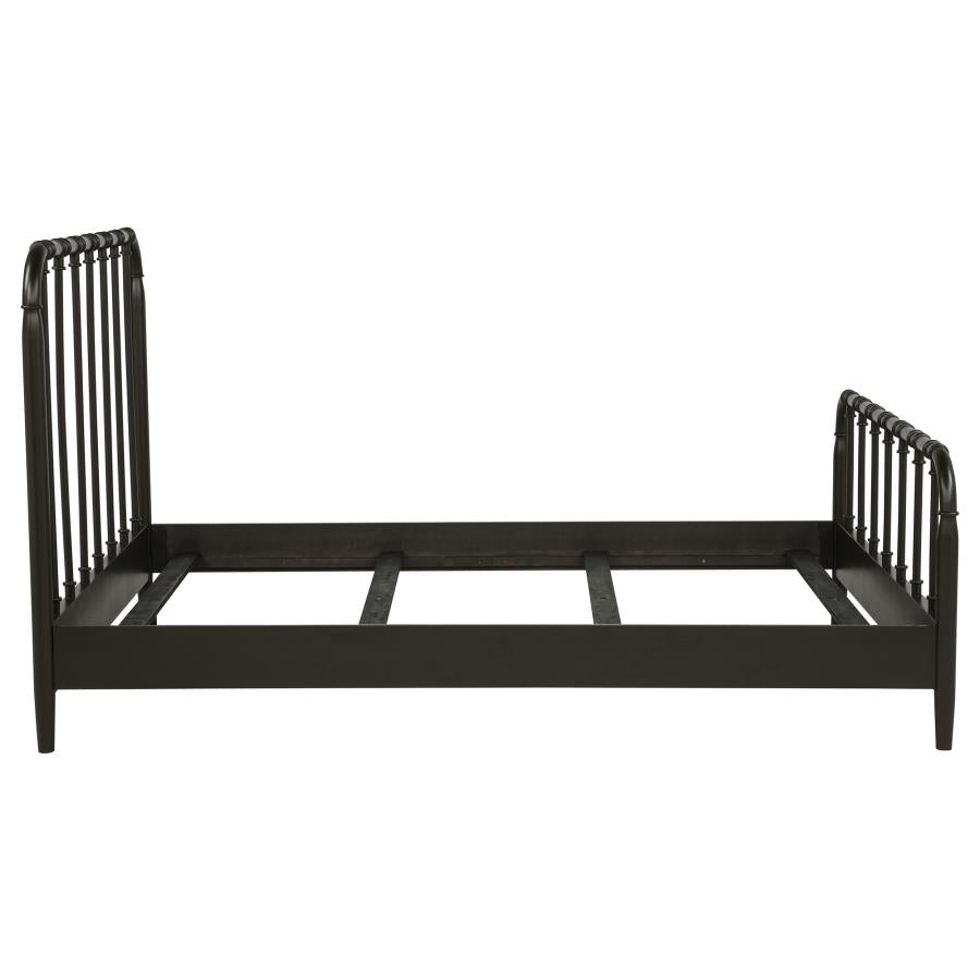 Rocco All Wood Eastern King Bed Dark Bronze