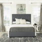 Bowfield Upholstered Bed - Charcoal Fabric
