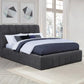 Nollet Eastern King Platform Bed 315917GRYKE