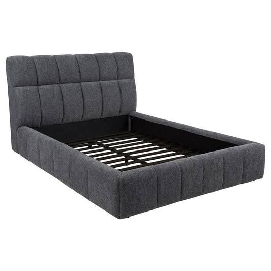Nollet Upholstered Platform Bed 315917GRY