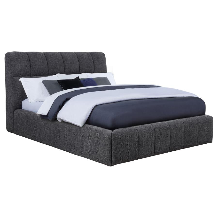 Nollet Upholstered Platform Bed 315917GRY