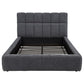 Nollet Upholstered Platform Bed 315917GRY