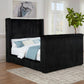 Centergrove Upholstered Eastern King TV Bed