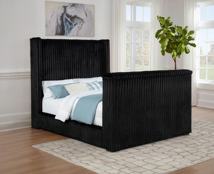 Centergrove Upholstered California King TV Bed