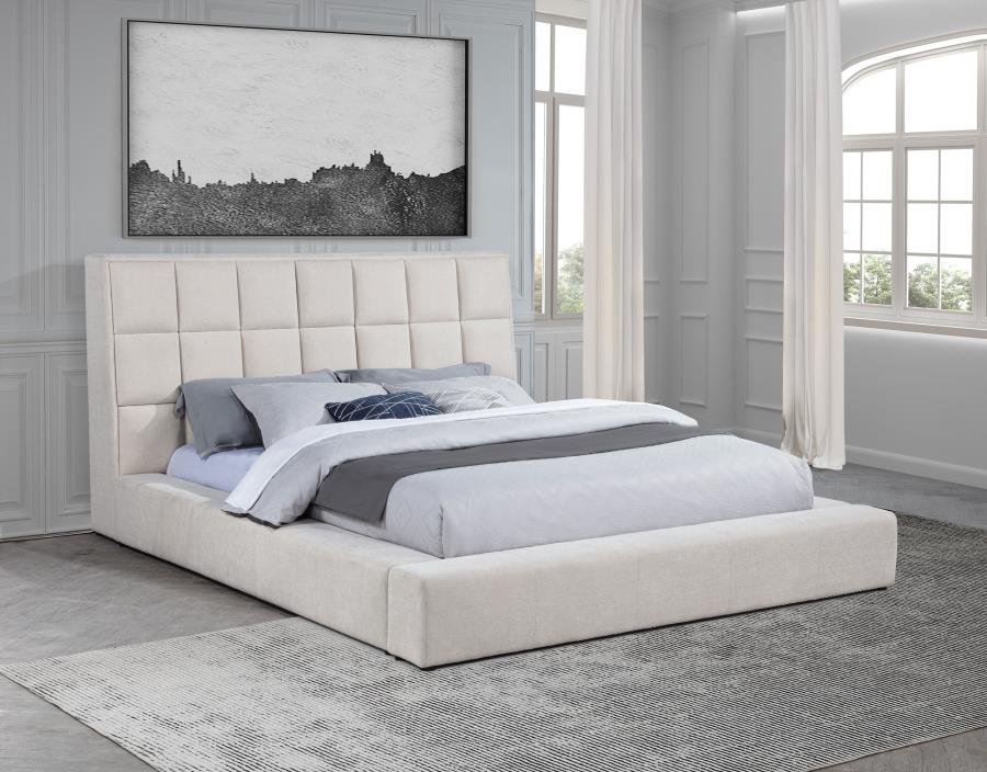 Dreux Upholstered King Platform Bed