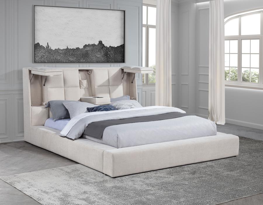 Dreux Upholstered Platform Bed - Many Options
