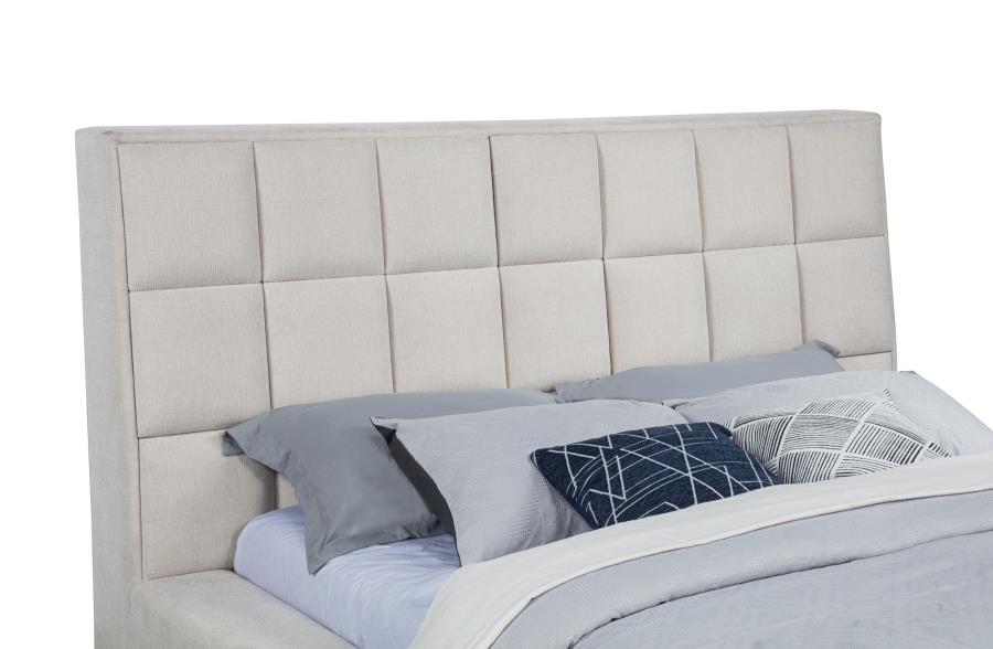 Dreux Upholstered King Platform Bed