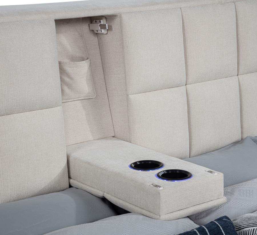 Dreux Upholstered King Platform Bed