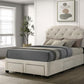Marianna Full Upholstered Storage Platform Bed