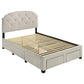 Marianna Full Upholstered Storage Platform Bed
