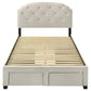 Marianna Full Upholstered Storage Platform Bed