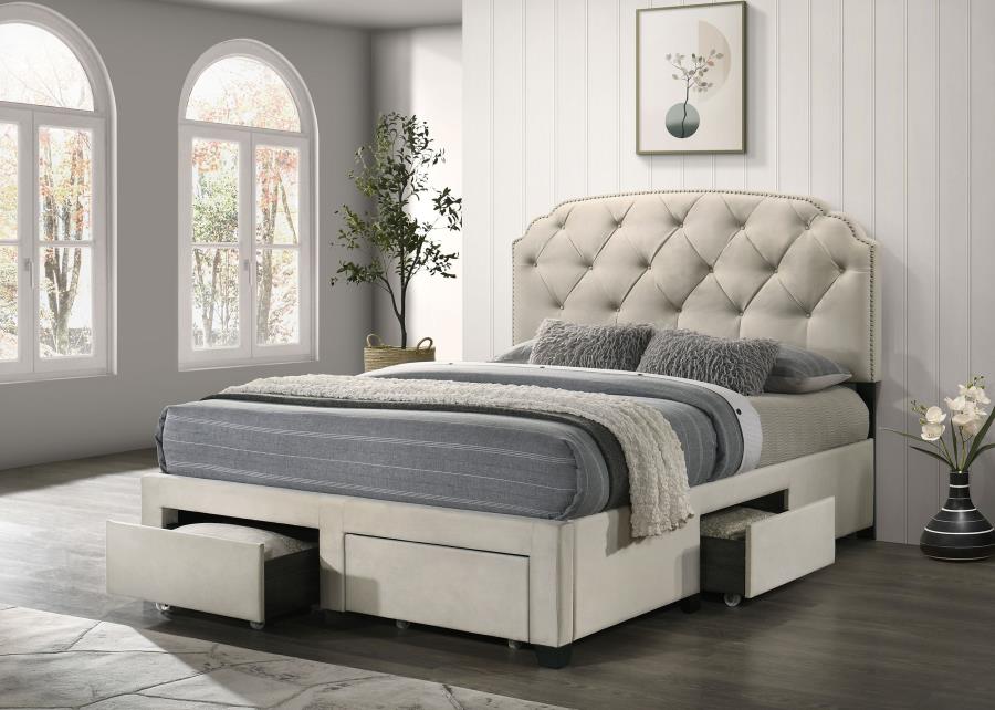 Marianna Queen Upholstered Storage Bed