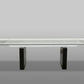 Modrest Lisbon Dining Collection - Extentable Glass Table