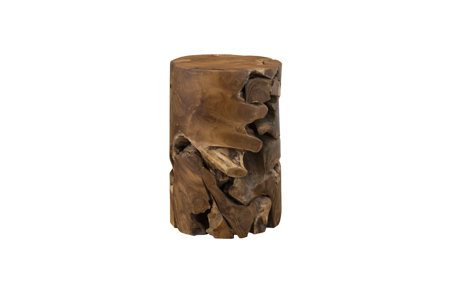 Teak Chunk Side Table ID65142