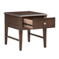Claremore Brown End Table 3500-04