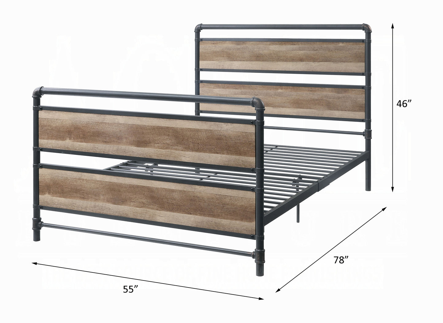 Brantley Full Metal Bed 35885F