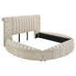 Sonya Upholstered King Bed 360111KE