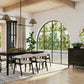 Cove Vintage Black 7 Pc Dining Set