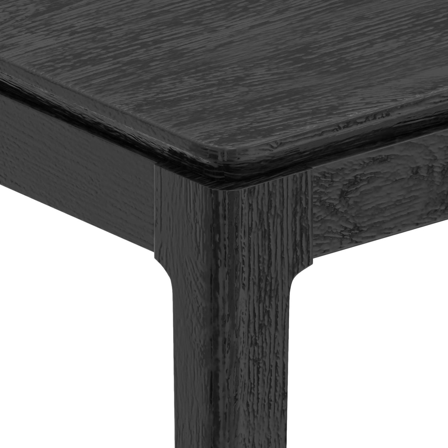 Alpine Furniture Cove Rectangular Dining Set - Vintage Black