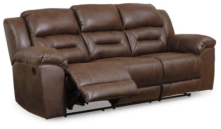 Stoneland Chocolate Motion Sofa & Loveseat