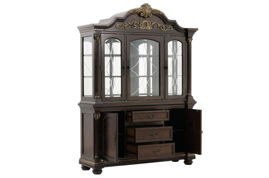 Russian Hill Buffet & Hutch by Homelegance