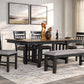 Harrisburg Charcoal 6 Pc Dining Collection