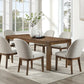 Phoenix Chestnut Finish 7 Pc Dining Set