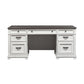 Allyson Park White Executive Desk 417-HO105