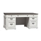 Allyson Park White Executive Desk 417-HO105